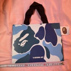 A BATHING APE ショップ袋 カモフラージュ柄 - メルカリ