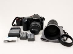 Canon EOS 30D ダブルレンズセット バッテリー2個付 動作簡易確認済 