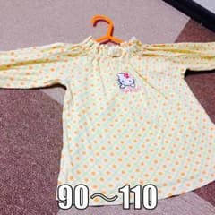 ひまわり色♡スモック系ワンピ？のサムネイル