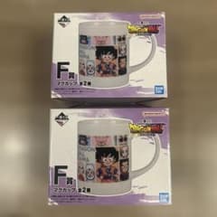 이치 반 복권 드래곤 볼 F 상 머그컵 전 2 종 콤프 세트
