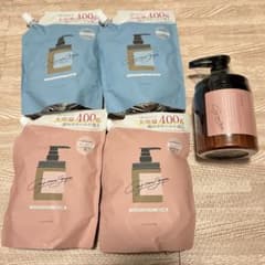 新品未開封】cocone クレイクリームシャンプー 本体➕詰め替え4つ
