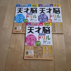 天才脳ドリル 3冊セットのサムネイル