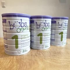 bubs organicバブズバブス粉ミルク800gステップ1(0〜6ヶ月)×3のサムネイル