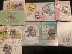 ちいかわ 鎧さん 　シール　カード　14点　set まとめのサムネイル
