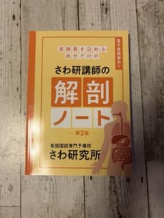 さわ研修所 さわ研講師の解剖ノート 第3版のサムネイル