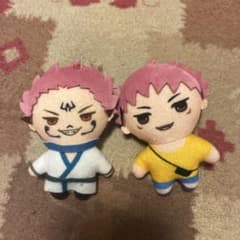 呪術廻戦 マスコット ぬいぐるみ 2種セットのサムネイル