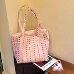 Nojoke compan トートバッグ ピンクのサムネイル