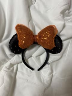 Disney カチューシャ フリー ミニー(オレンジ)ハロウィン2024のサムネイル
