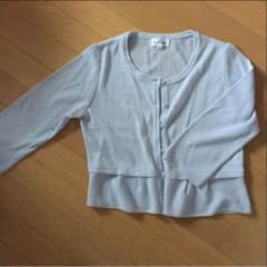 【未使用】Courreges☆カーディガン Mのサムネイル