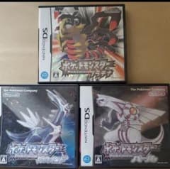 ポケモン プラチナ・ダイヤモンド・パール3点のサムネイル