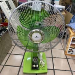 SANYO EF-6JLT 扇風機 昭和レトロ アンティーク グリーン - メルカリ