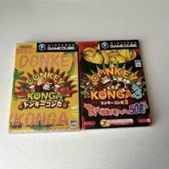ゲームキューブソフト ドンキーコンガ とドンキーコンガ3 のセットのサムネイル