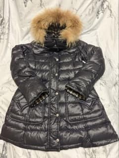 BURBERRY BLUE LABELダウンコート　フードファー付き
