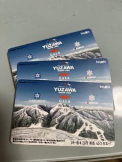 石打丸山スキー場 早割1日券　3枚のサムネイル