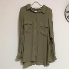 【大きいサイズ】薄手シャツのサムネイル