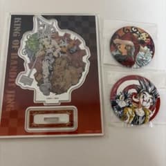 王ドロボウJING ジン まるくじ アクスタ 缶バッジ アクリルスタンド