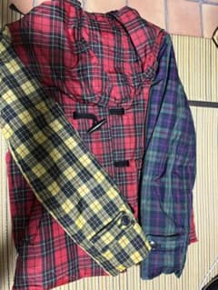 COMME des GARÇONS SHIRT チェック柄ダウンジャケット Lのサムネイル