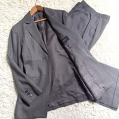 バーバリーロンドン パンツスーツ セットアップ テーラード 2B グレー