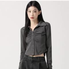 Avandress シャーリングシャツ M チャコールのサムネイル