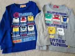 プラレール　トレーナー　Tシャツ