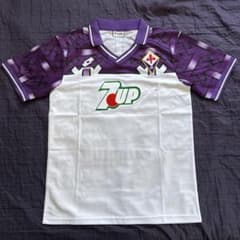 ACFフィオレンティーナ 92/93 ユニフォーム Lotto Mサイズ 7UP フィオレンティーナ 92/93 ユニフォーム Lotto Mサイズ 7UP - メルカリ