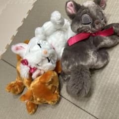 ディズニー おしゃれキャット ぬいぐるみセットマリー ベルリオーズ トゥールーズのサムネイル