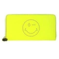 Anya Hindmarch Wink 長財布 ネオンイエロー 中古品 - メルカリ
