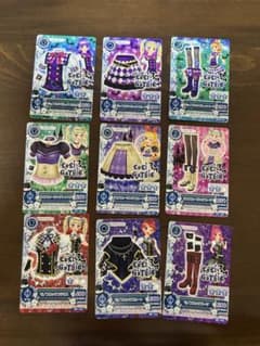 アイカツカード Loli Gothic 9枚セットのサムネイル