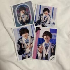 なにわ男子 道枝駿佑 公式写真 4枚セットのサムネイル