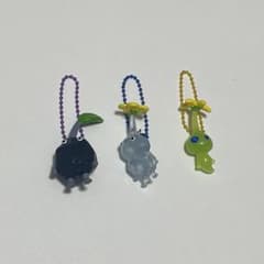 ピクミン キーホルダー（岩ピクミン、氷ピクミン、光ピクミン3個セット