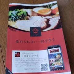 株式会社ギフト　町田商店　優待券　3食分のサムネイル