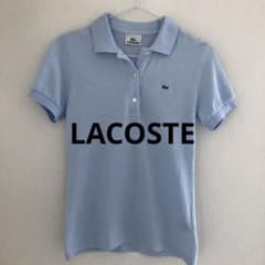 LACOSTE ラコステ　ポロシャツ　水色　パステル　半袖　40 レディースのサムネイル