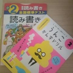 小2 読み書き 全国標準テスト うんこ かん字ドリル　2冊セットのサムネイル