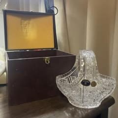 極美品】BOHEMIA ボヘミア ハンドカット クリスタルバスケット - メルカリ