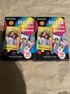 FUJIFILM instax mini Rainbow 10枚入り　2個のサムネイル