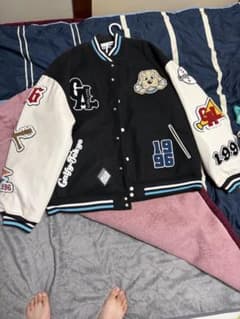 GALFY TOKYO スタジャン メンズ ブラック ホワイトのサムネイル