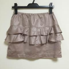 サテンフリルスカート♡美品のサムネイル