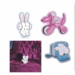 【新品未開封】beco＋81 しりみみうさぎ ステッカーセット