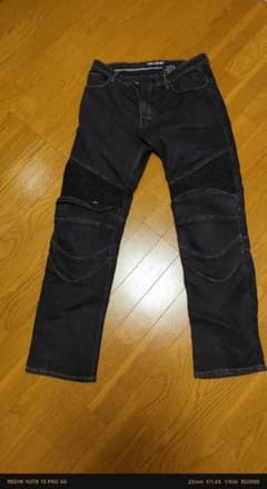 コミネデニムパンツバイク用パンツ XL ブラックプロテクター付のサムネイル
