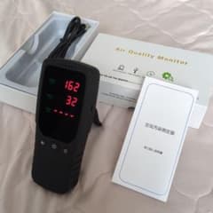 空気汚染測定器　空気測定器 pm2.5 HCHOホルムアルデヒド 花粉対応のサムネイル