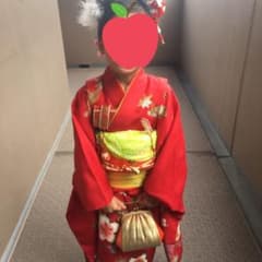 ママ＆ちっち様7歳の七五三着物のサムネイル