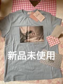 リルリリーTulip print T_shirtのサムネイル
