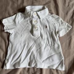 Polo Ralph Lauren 아기 폴로 셔츠 화이트