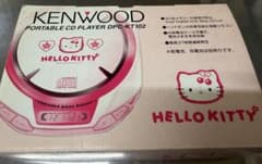 KENWOOD HELLO KITTY ポータブルCDプレーヤー ハローキティ × KENWOOD ポータブルCDプレーヤー - メルカリ