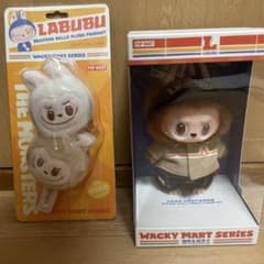 店員ラブブ Wacky Mart Series ぬいぐるみ ラブブ LABUBU Wacky Mart Series 店員 ぬいぐるみ - メルカリ