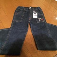 ☆新品タグ付☆ダブルB☆デニム☆ストレッチ☆130☆のサムネイル