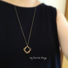 ハンドメイド☆ロングネックレスのサムネイル