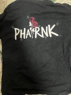 PHATRNK 黒 Tシャツ バラ　Mサイズのサムネイル