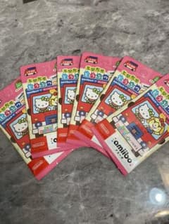 ♡あつ森♡アミーボカード♡サンリオ♡未開封♡のサムネイル