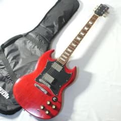 Maison SGタイプ エレキギター ケース付き セットネック Maison SGタイプ エレキギター ケース付き セットネック - メルカリ